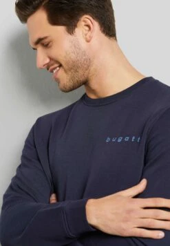 Bugatti Modern Fit - Sweater - Marine -Bugatti Winkel 0097988309a24ae7b94ce79a7fbe524b