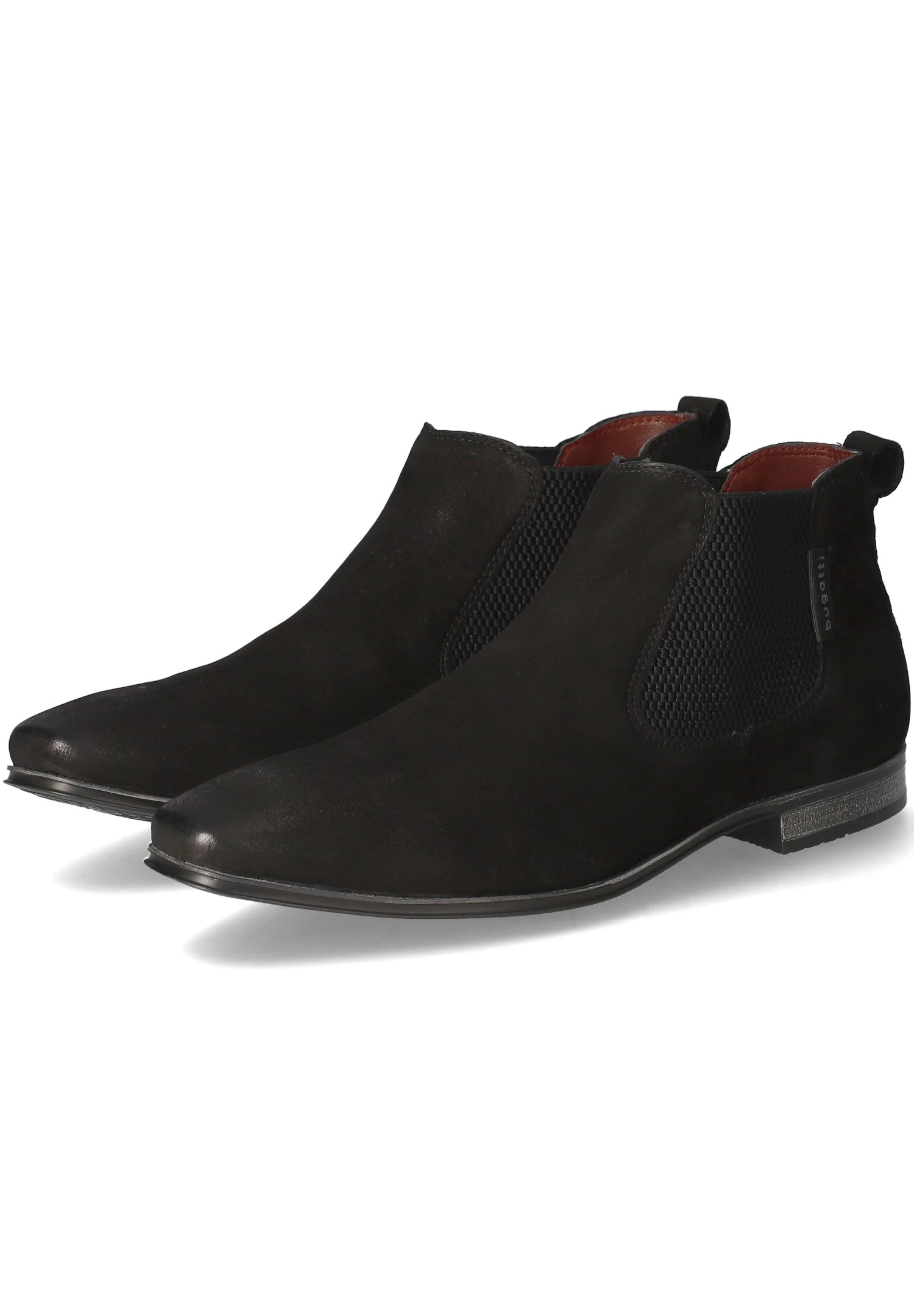 Bugatti Korte Laarzen - Schwarz 4 Bugatti Korte Laarzen - Schwarz - Afbeelding 2