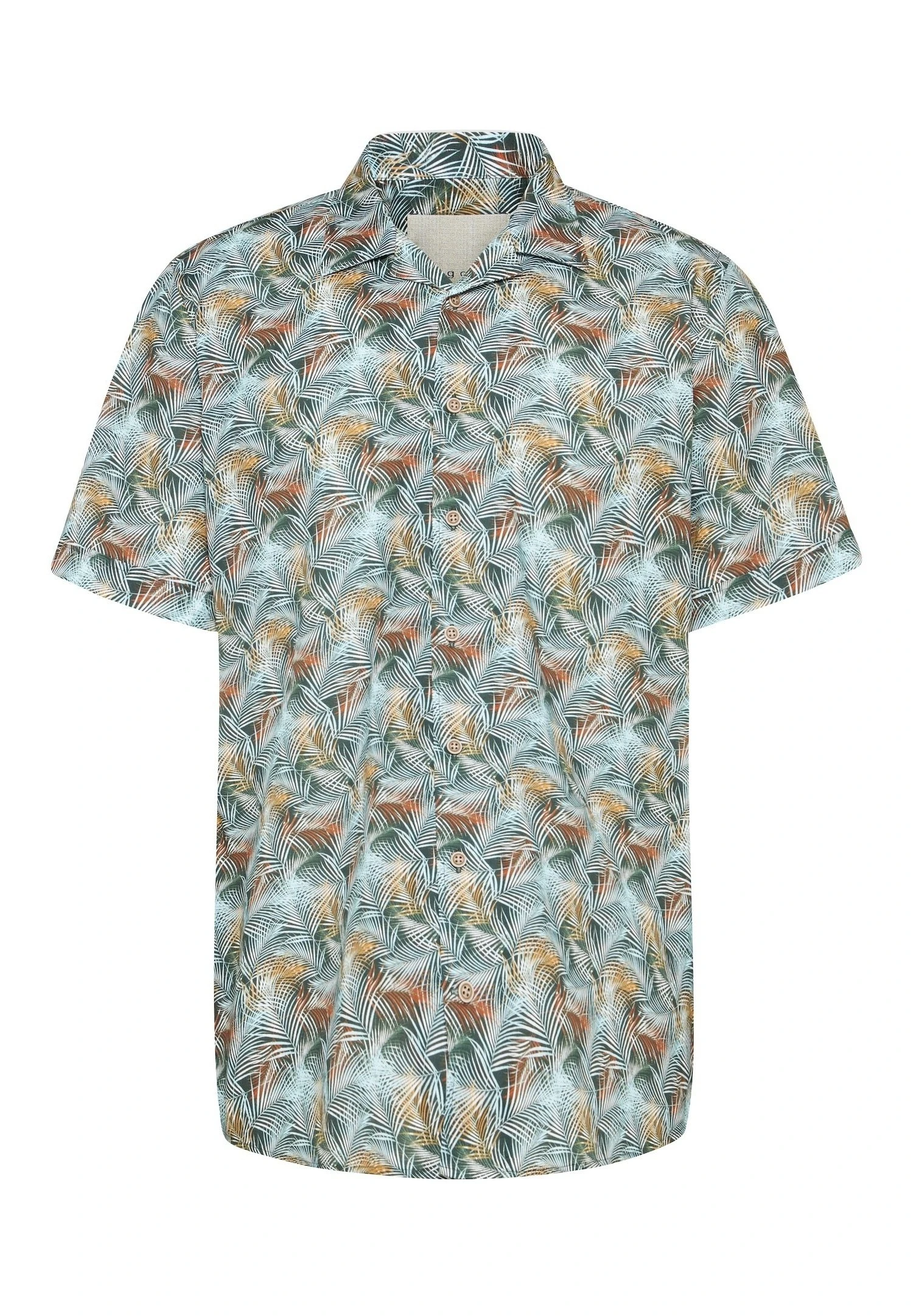 Bugatti Print Modern Fit - Overhemd - Flaschengrün 6 Bugatti Print Modern Fit - Overhemd - Flaschengrün - Afbeelding 4