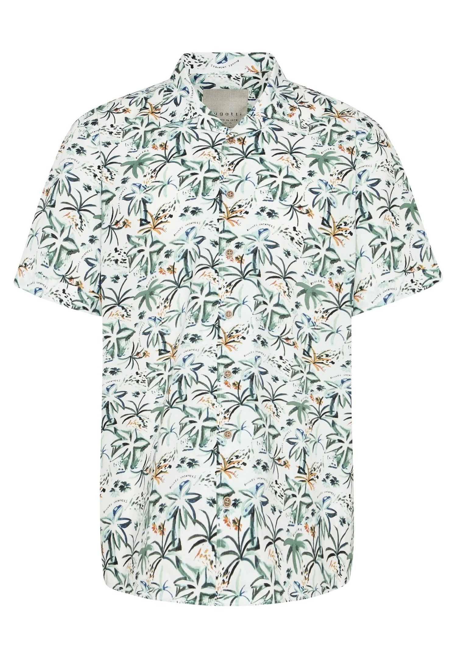 Bugatti Print Modern Fit - Overhemd - Bunt 7 Bugatti Print Modern Fit - Overhemd - Bunt - Afbeelding 5