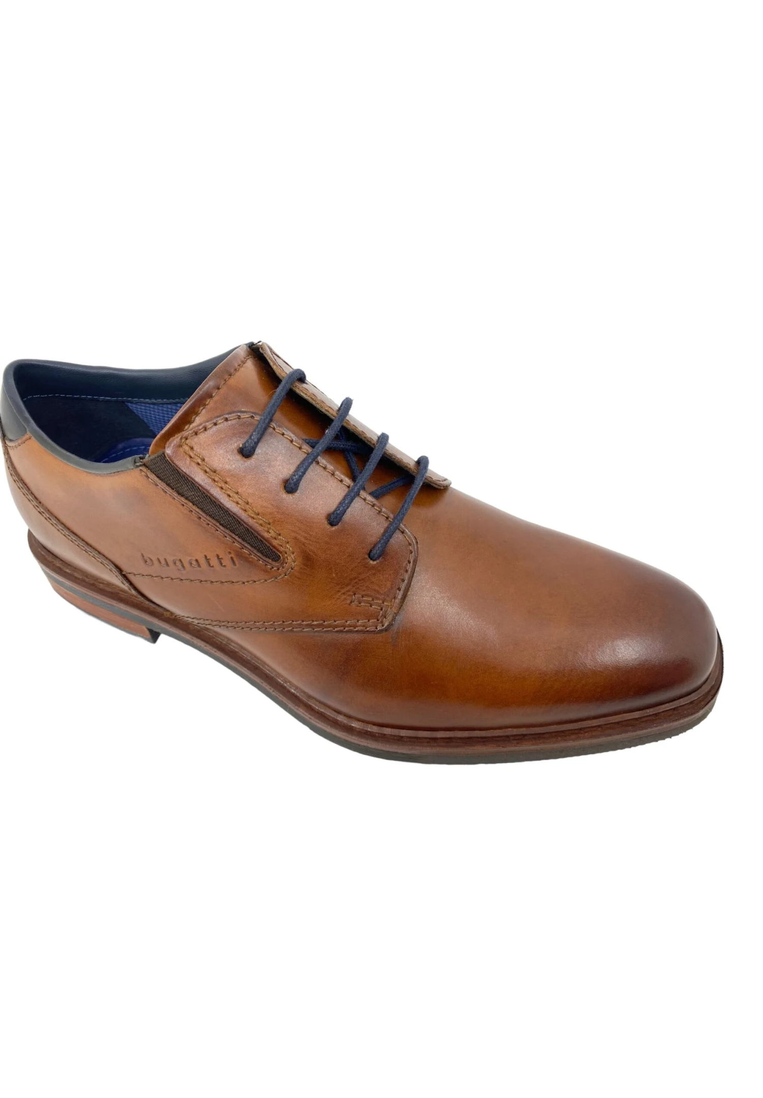 Bugatti Maik Exko - Veterschoenen - Cognac 4 Bugatti Maik Exko - Veterschoenen - Cognac - Afbeelding 2