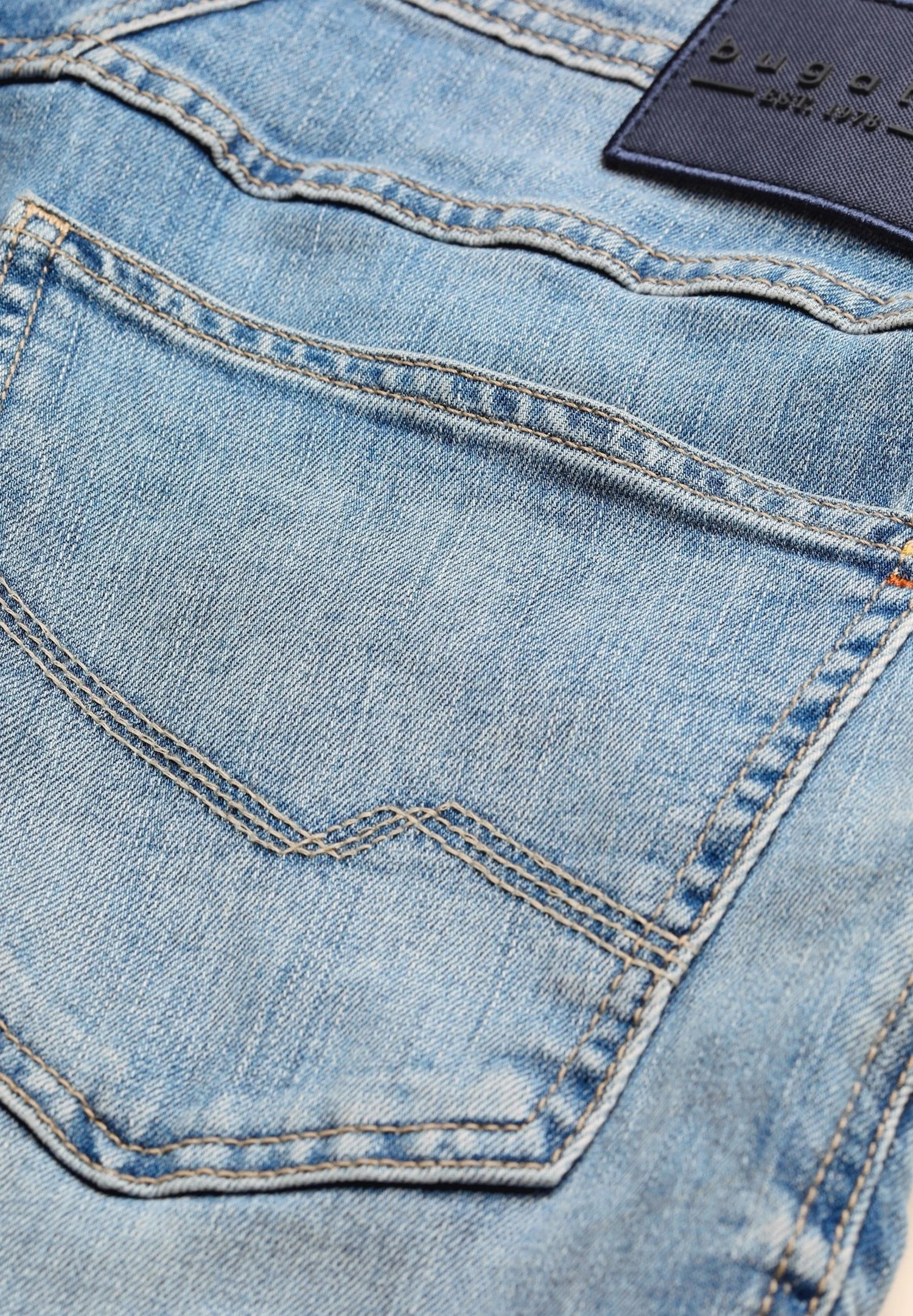 Bugatti Bermuda - Jeansshort - Blaugrau 5 Bugatti Bermuda - Jeansshort - Blaugrau - Afbeelding 3