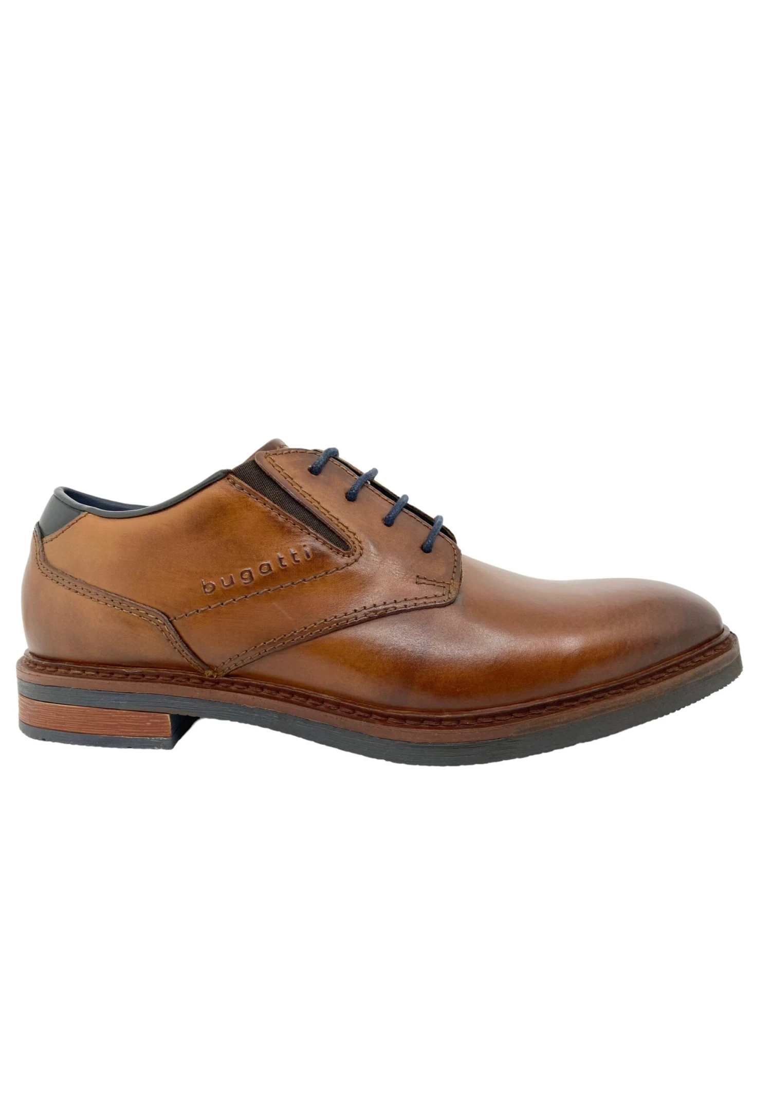 Bugatti Maik Exko - Veterschoenen - Cognac 5 Bugatti Maik Exko - Veterschoenen - Cognac - Afbeelding 3