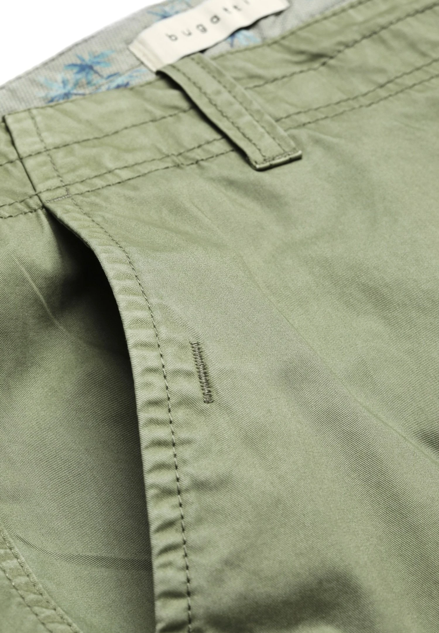 Bugatti Bermuda - Shorts - Moos 6 Bugatti Bermuda - Shorts - Moos - Afbeelding 4