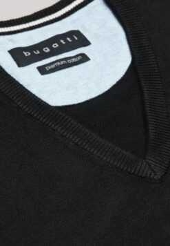 Bugatti V-Neck - Trui - Schwarz -Bugatti Winkel 133c451596764514876929a3667f46b6