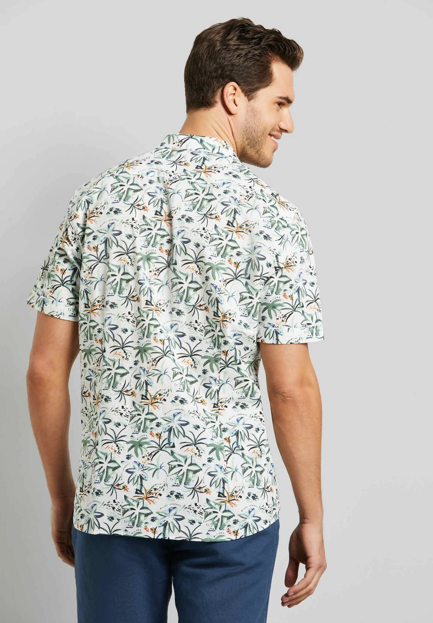 Bugatti Print Modern Fit - Overhemd - Bunt 4 Bugatti Print Modern Fit - Overhemd - Bunt - Afbeelding 2