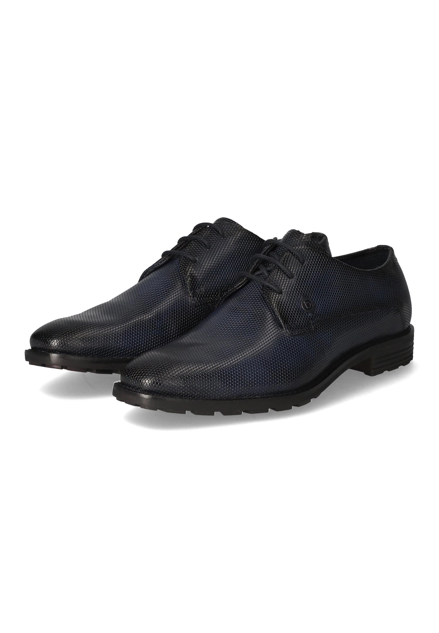 Bugatti Mano - Veterschoenen - Dunkel Blau 7 Bugatti Mano - Veterschoenen - Dunkel Blau - Afbeelding 5