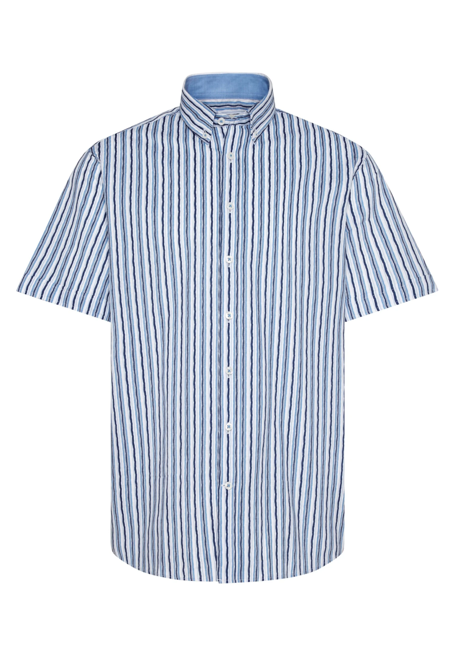 Bugatti 1/2 Arm - Overhemd - Blau 3 Bugatti 1/2 Arm - Overhemd - Blau