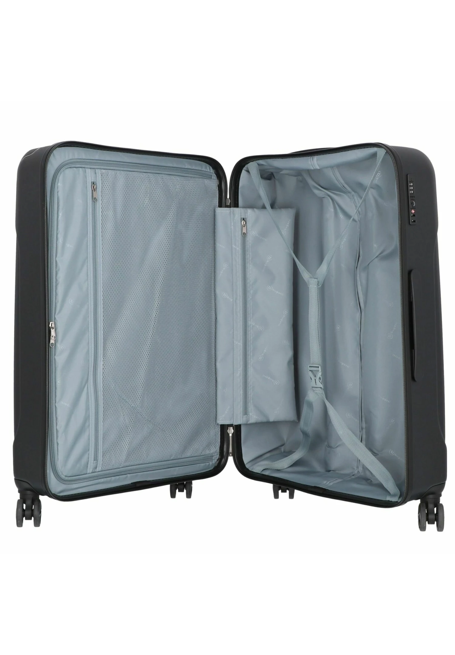 Bugatti Valencia 4 Rollen Trolley - Trolley - Black 5 Bugatti Valencia 4 Rollen Trolley - Trolley - Black - Afbeelding 3