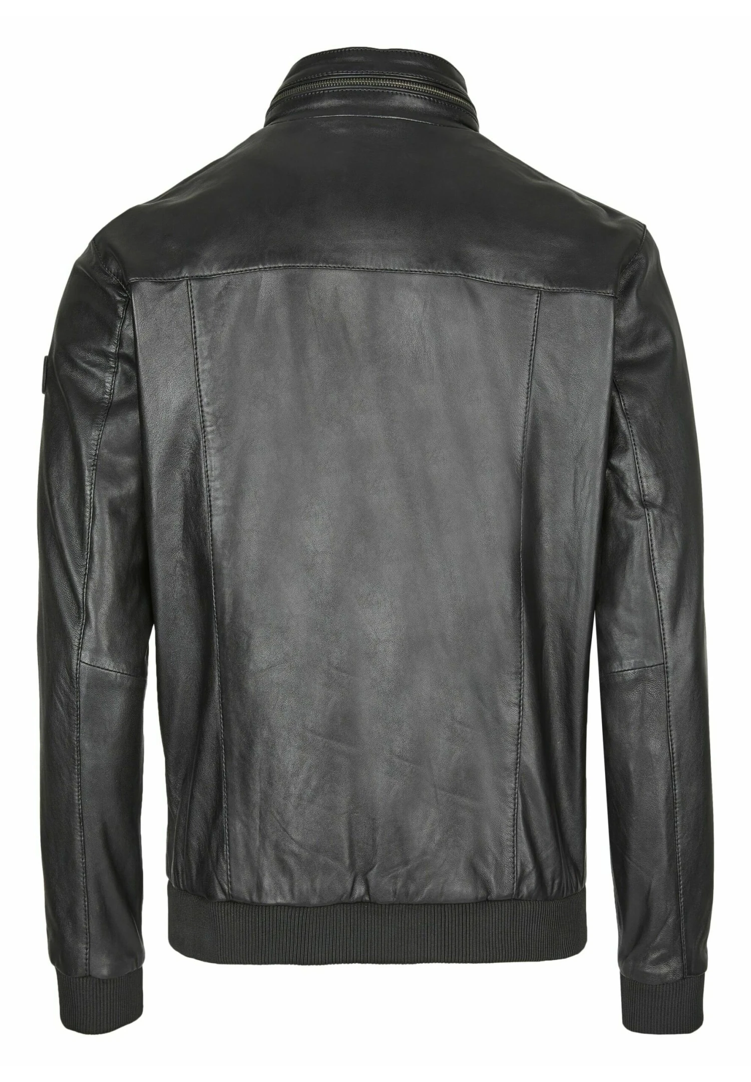 Bugatti Mit Riegeln Und Steppungen - Leren Jas - Schwarz 8 Bugatti Mit Riegeln Und Steppungen - Leren Jas - Schwarz - Afbeelding 6