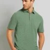 Bugatti Unifarbenes - Poloshirt - Moos -Bugatti Winkel 1fe89c145930456f8924ba90134f864c