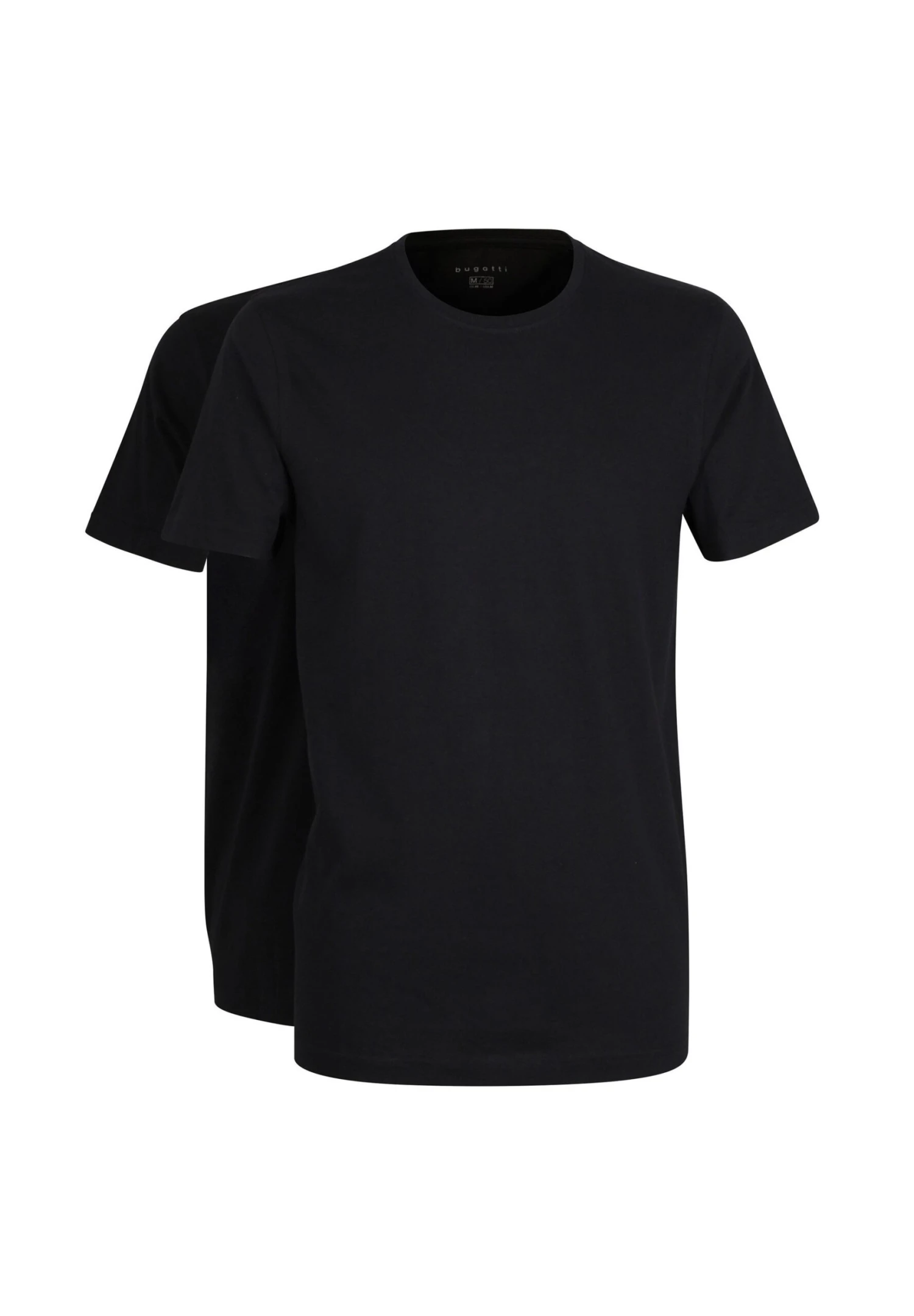 Bugatti 2 Pack - T-Shirt Basic - Schwarz 3 Bugatti 2 Pack - T-Shirt Basic - Schwarz