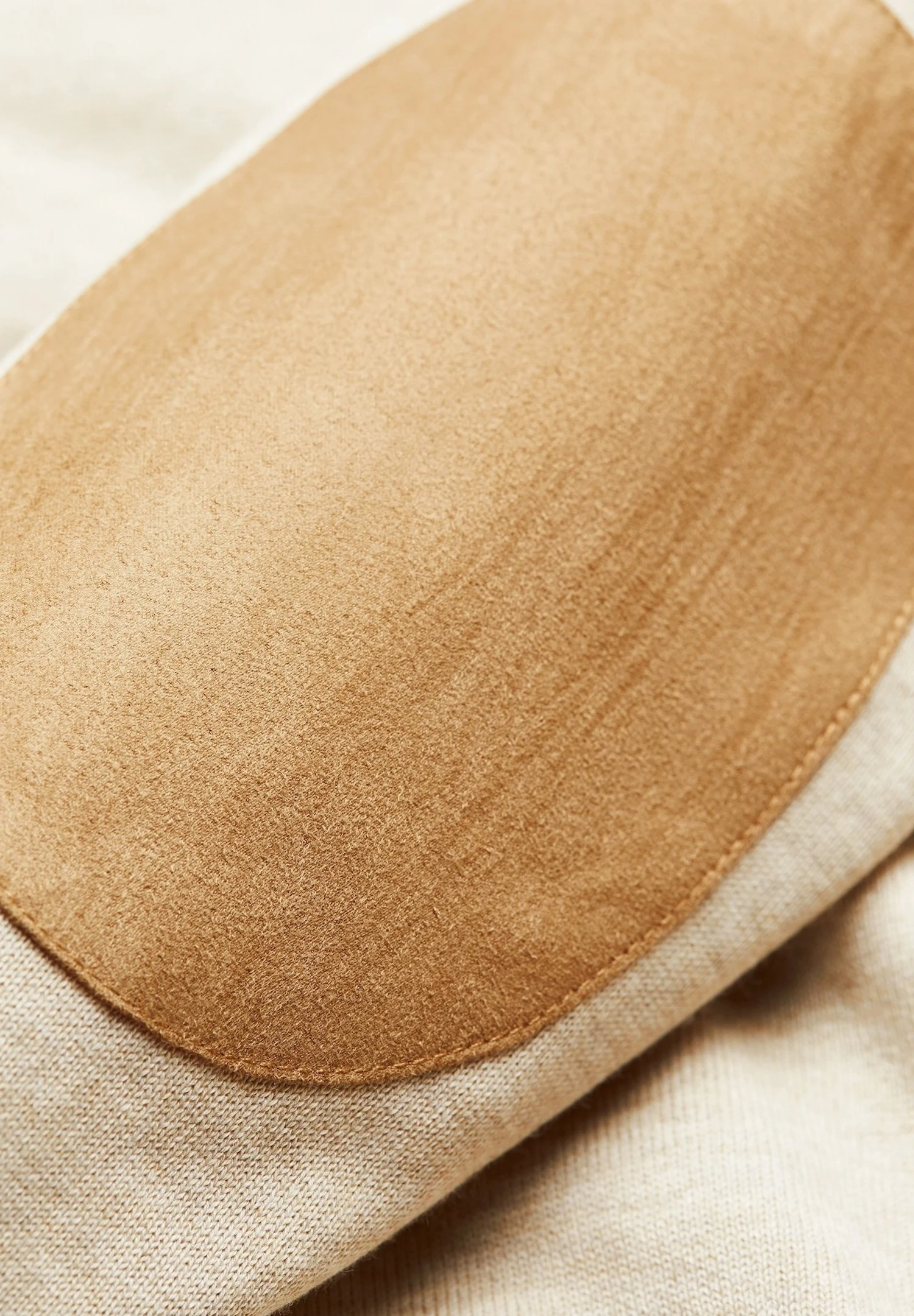 Bugatti Patches - Trui - Beige 5 Bugatti Patches - Trui - Beige - Afbeelding 3