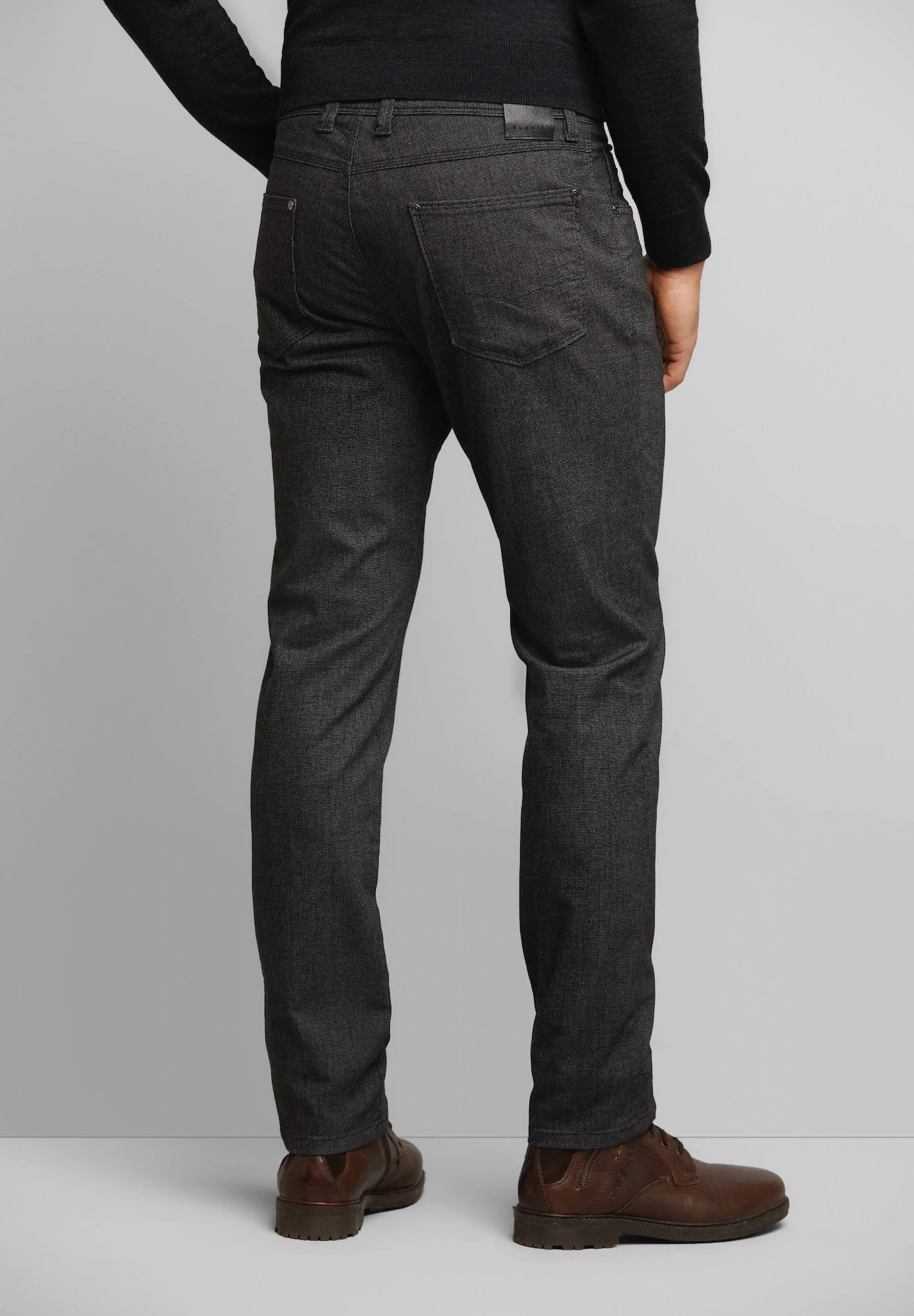 Bugatti Mit Weichem Griff - Broek - Dunkelgrau 4 Bugatti Mit Weichem Griff - Broek - Dunkelgrau - Afbeelding 2