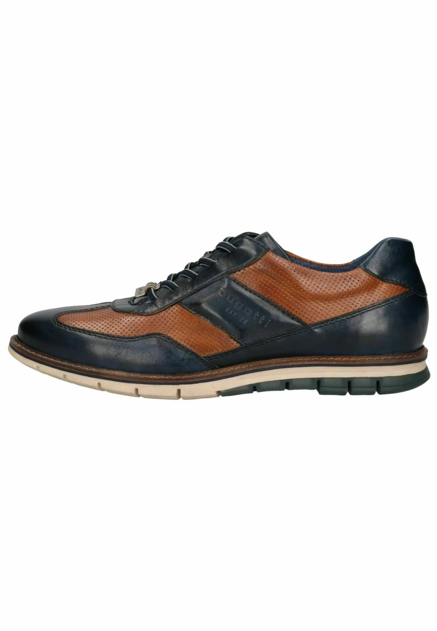 Bugatti Sneakers Laag - Dark Blue Cognac 3 Bugatti Sneakers Laag - Dark Blue Cognac