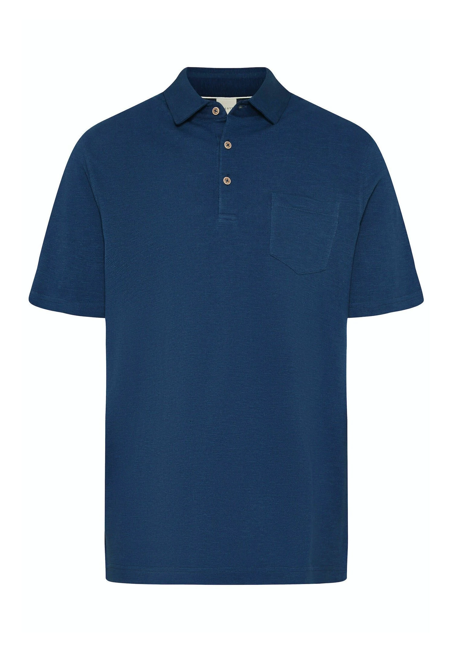 Bugatti Unifarbenes - Poloshirt - Marine 6 Bugatti Unifarbenes - Poloshirt - Marine - Afbeelding 4