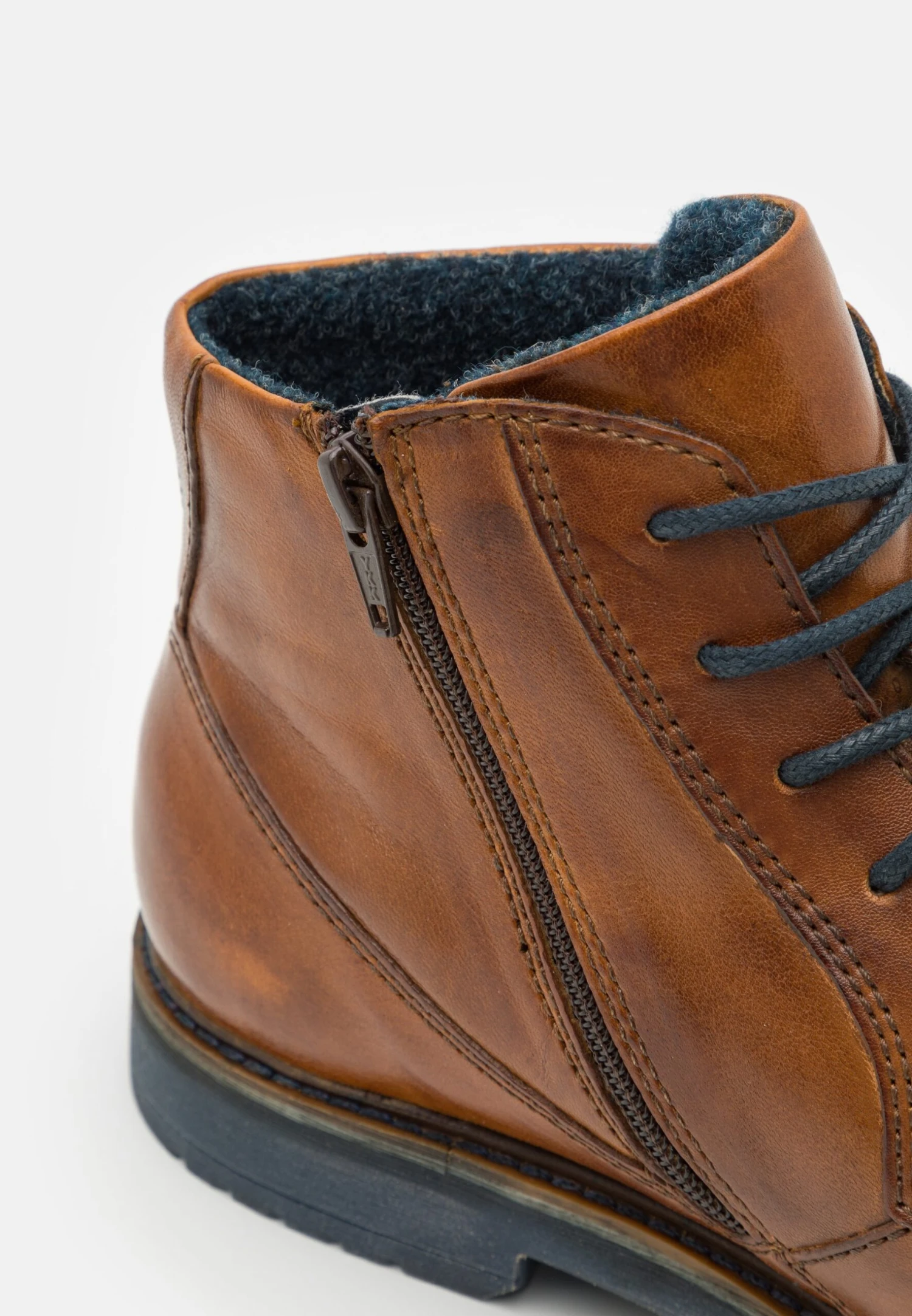 Bugatti Caj - Veterboots - Cognac 8 Bugatti Caj - Veterboots - Cognac - Afbeelding 6