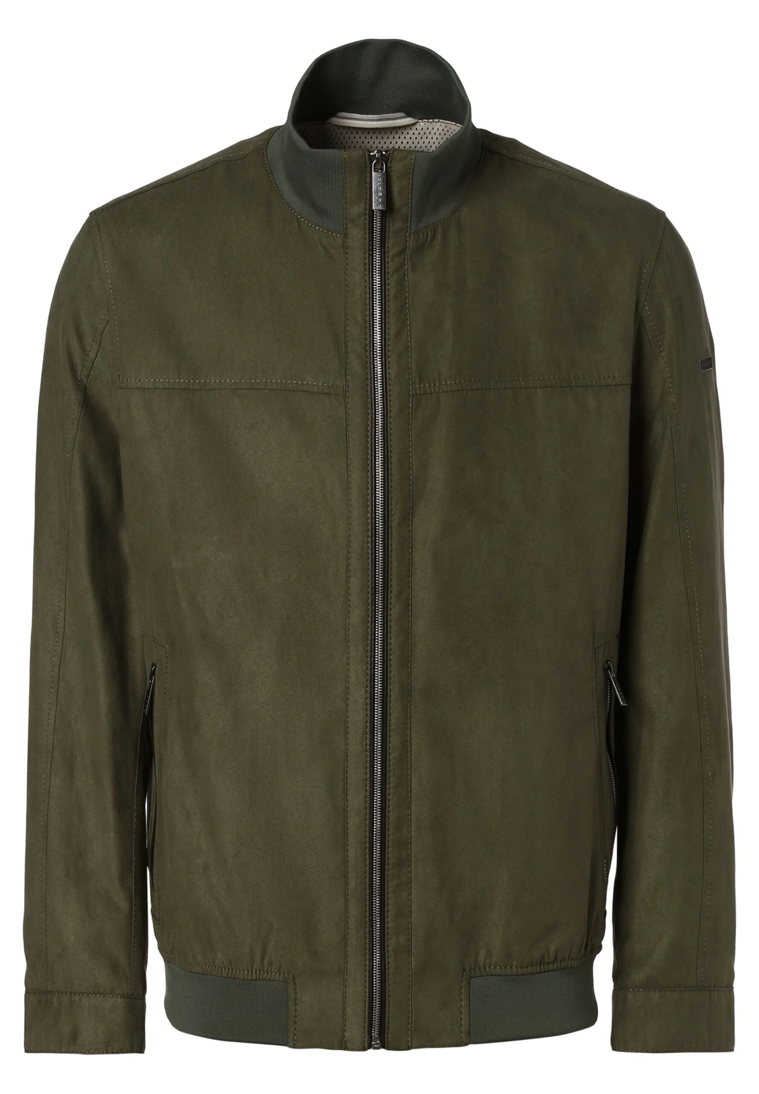 Bugatti Imitatieleren Jas - Oliv 6 Bugatti Imitatieleren Jas - Oliv - Afbeelding 4