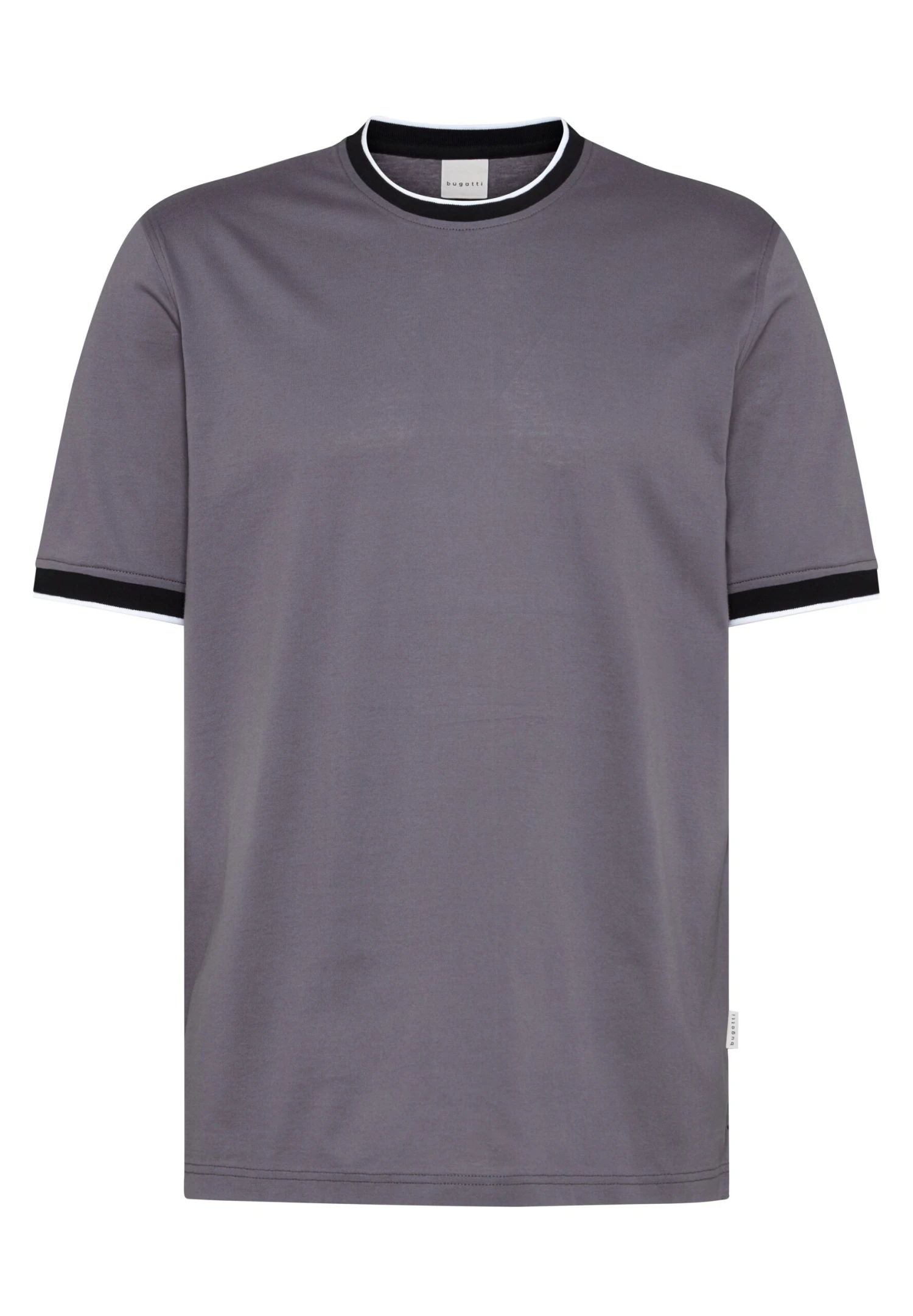 Bugatti 1/2 Arm - T-Shirt Basic - Dunkelgrau 3 Bugatti 1/2 Arm - T-Shirt Basic - Dunkelgrau