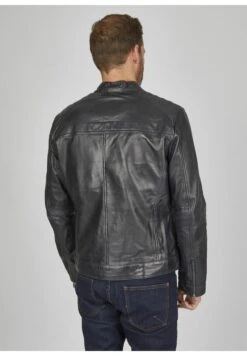 Bugatti Mit Stehkragen Und Druckknopfriegel - Leren Jas - Dunkelblau 10 Bugatti Mit Stehkragen Und Druckknopfriegel - Leren Jas - Dunkelblau -Bugatti Winkel 3be3c7e701c14ac1812950b5c2a4e428