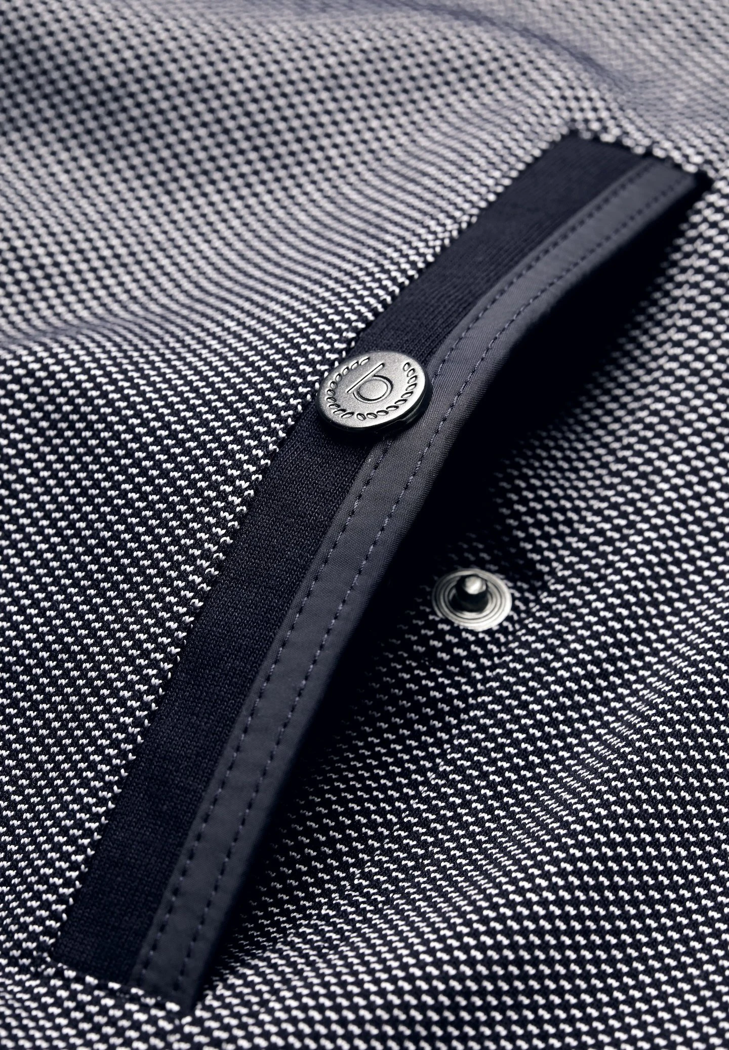 Bugatti Collage - Sweater Met Rits - Marine 7 Bugatti Collage - Sweater Met Rits - Marine - Afbeelding 5