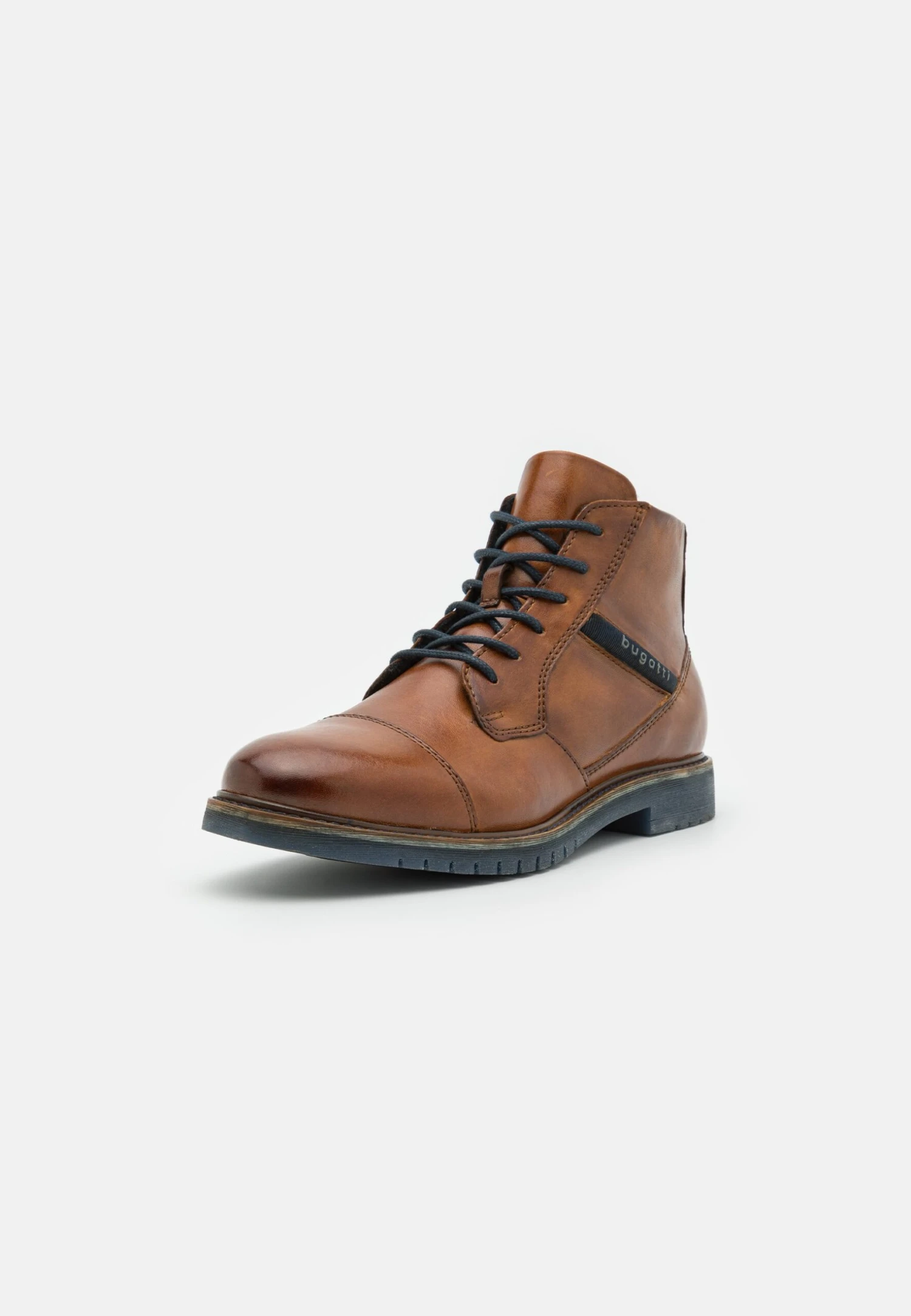 Bugatti Caj - Veterboots - Cognac 4 Bugatti Caj - Veterboots - Cognac - Afbeelding 2