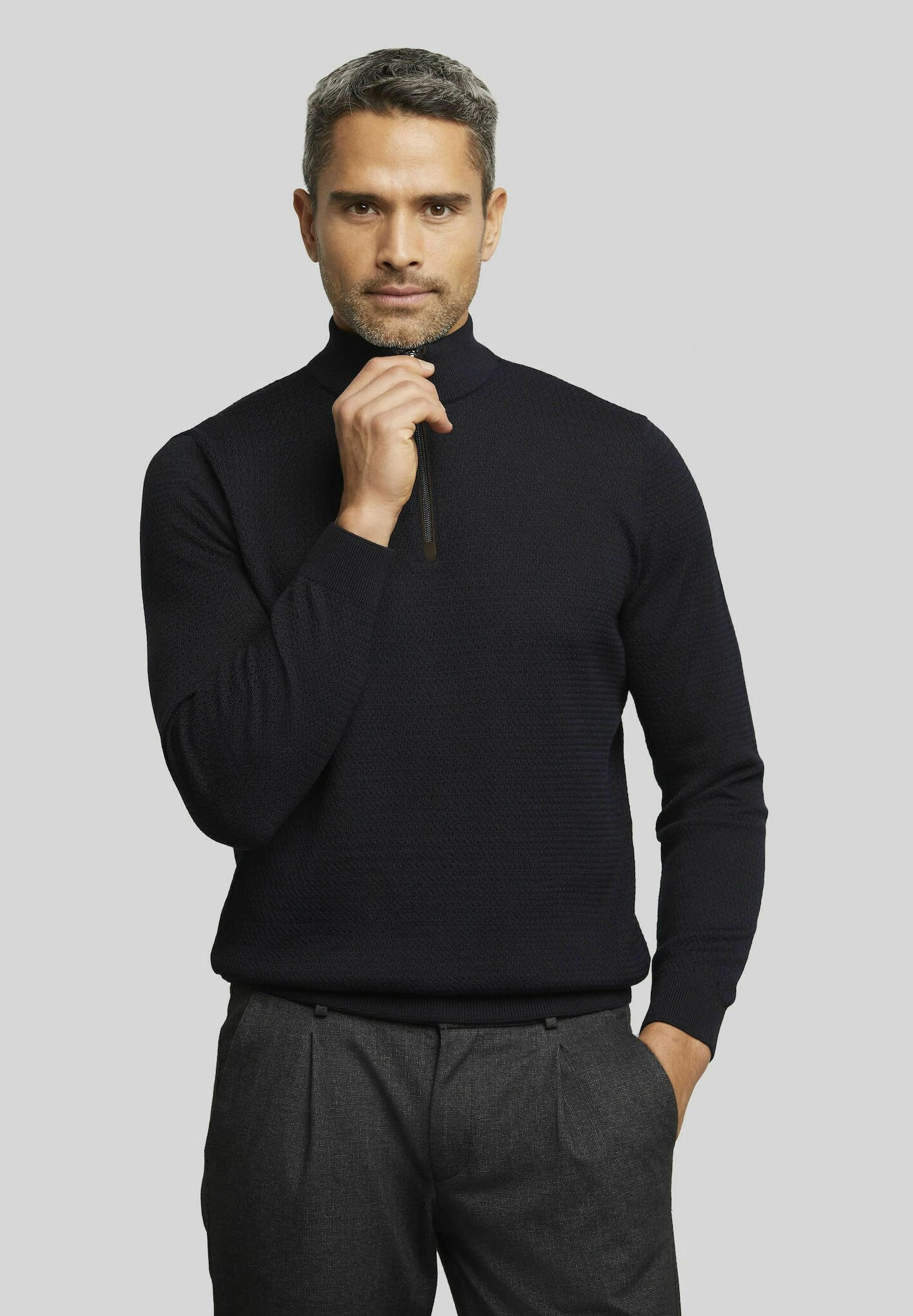 Bugatti Troyer - Trui - Dunkelblau 3 Bugatti Troyer - Trui - Dunkelblau