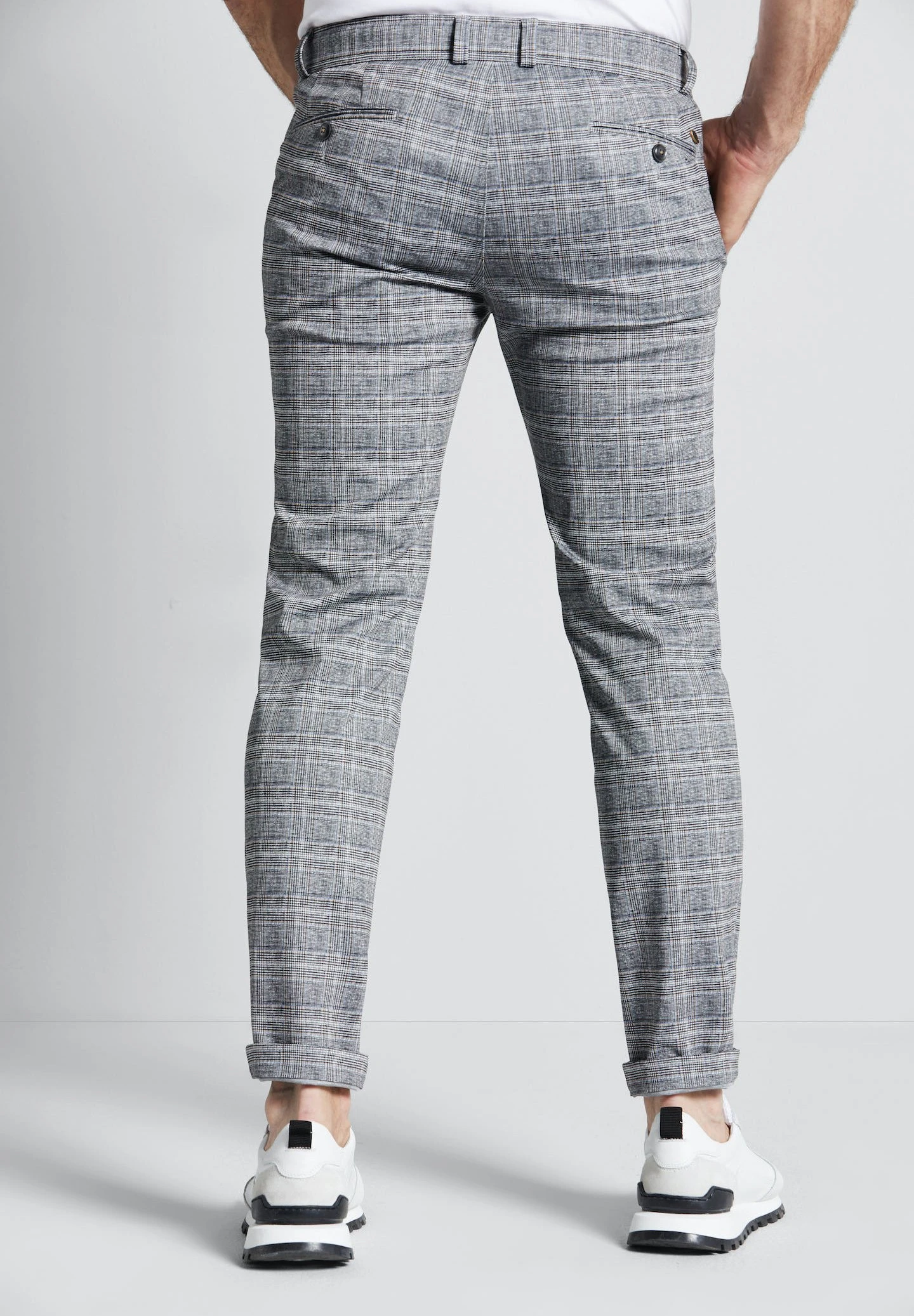 Bugatti Broek - Grau 5 Bugatti Broek - Grau - Afbeelding 3