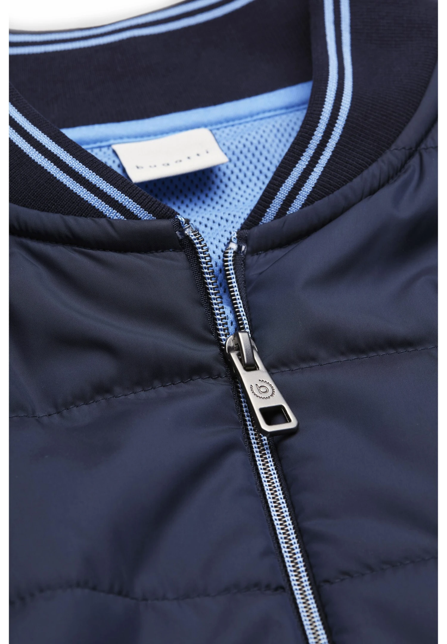 Bugatti Sweater Met Rits - Dark Blue 4 Bugatti Sweater Met Rits - Dark Blue - Afbeelding 2