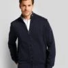 Bugatti Regular Fit - Sweater Met Rits - Dunkelblau -Bugatti Winkel 52ba12af77614cf9969b09b806561fc3