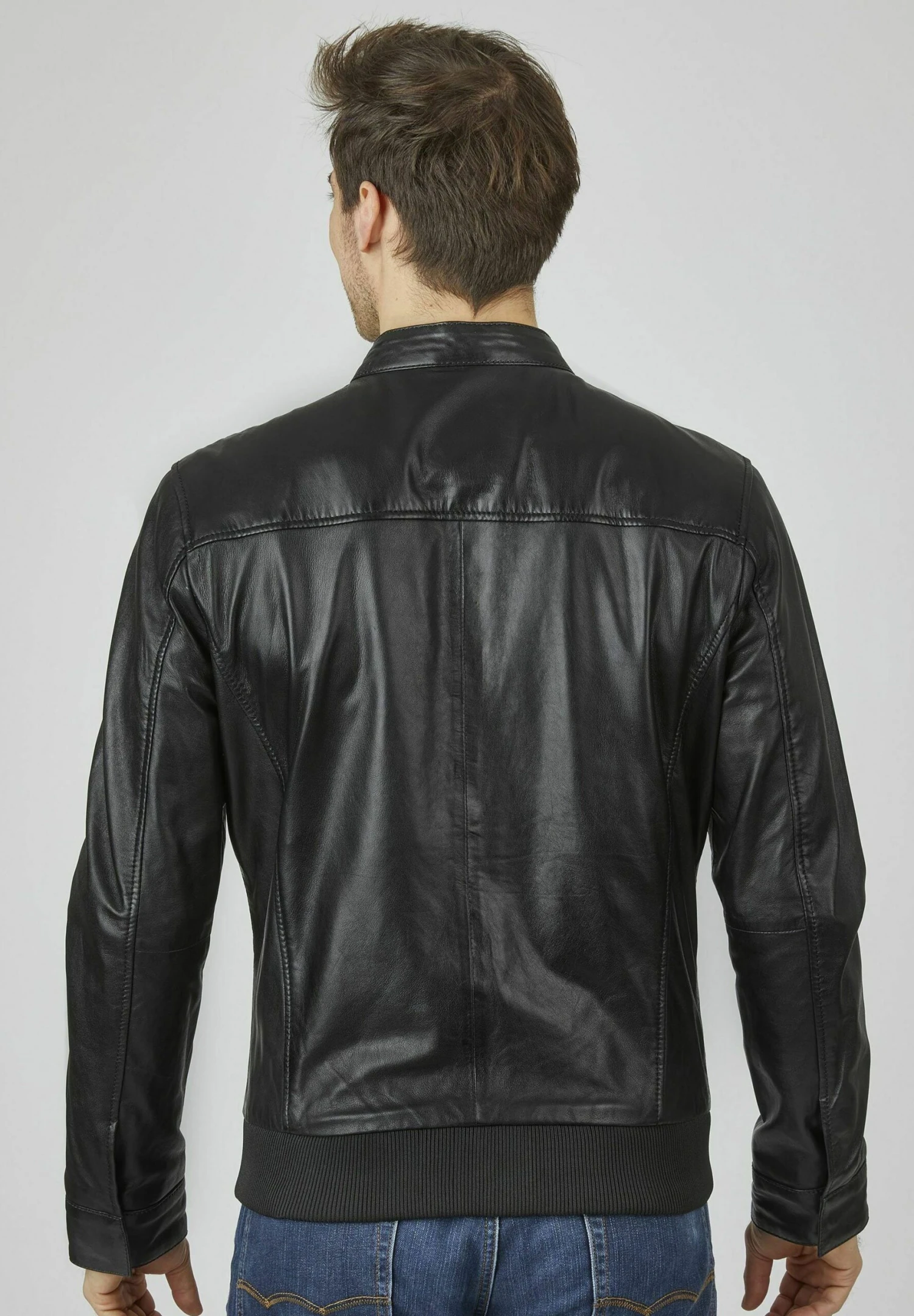 Bugatti Leren Jas - Schwarz 5 Bugatti Leren Jas - Schwarz - Afbeelding 3