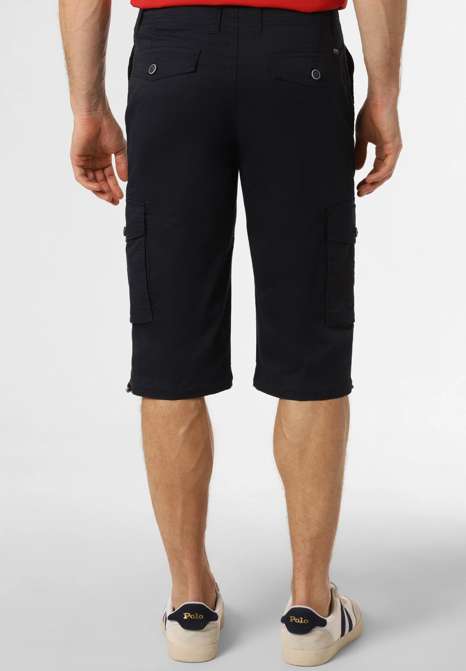 Bugatti Bermuda Mit- Shorts - Marine 4 Bugatti Bermuda Mit- Shorts - Marine - Afbeelding 2