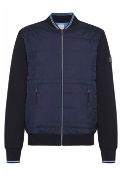 Bugatti Sweater Met Rits - Dark Blue