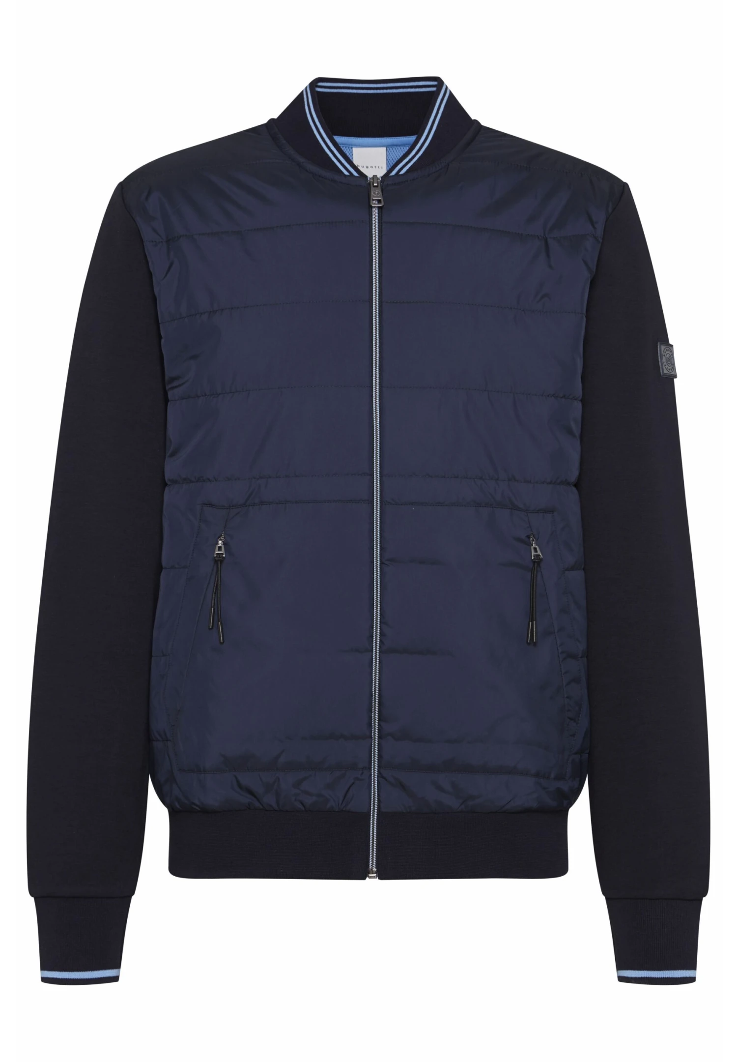 Bugatti Sweater Met Rits - Dark Blue 3 Bugatti Sweater Met Rits - Dark Blue