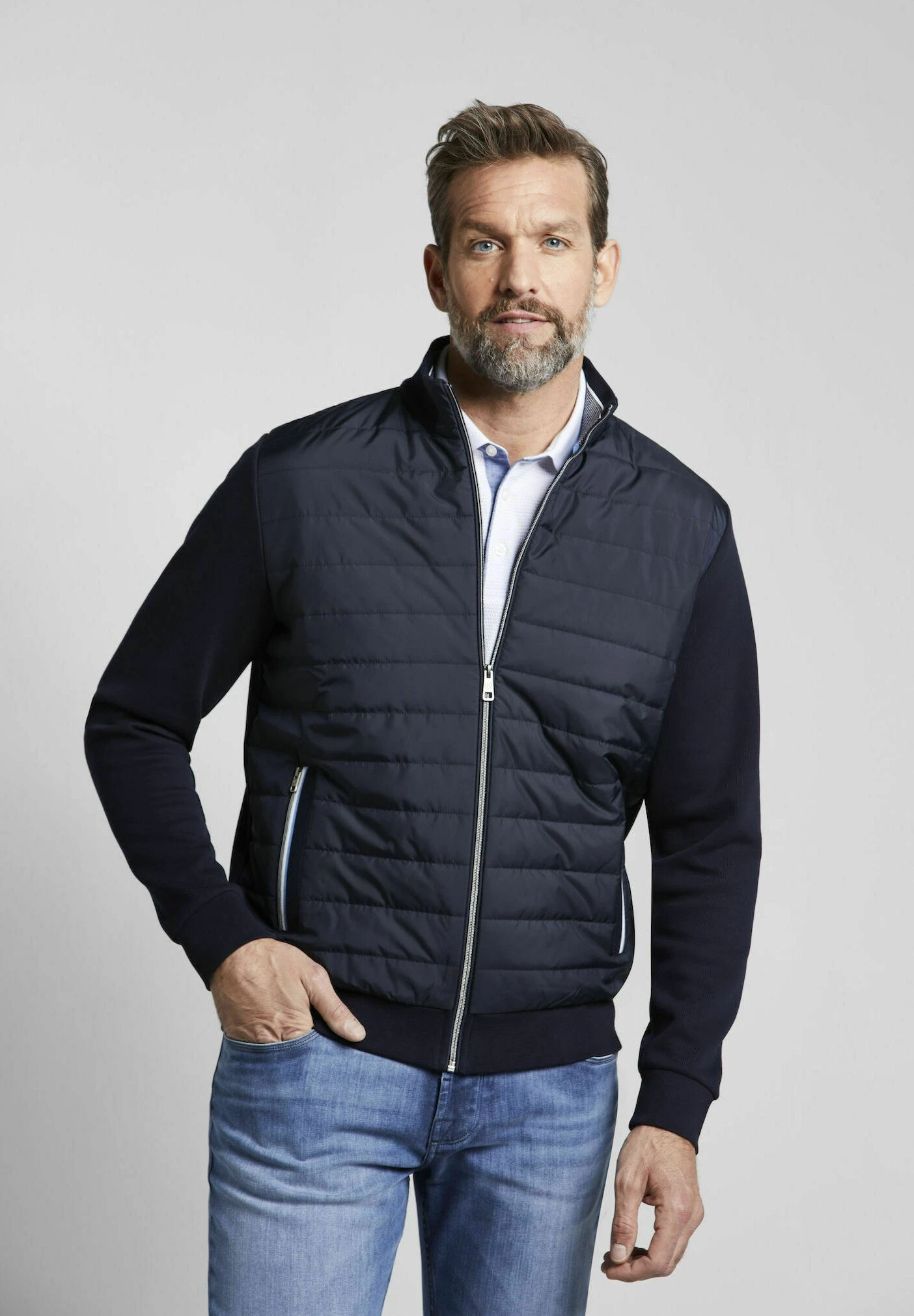 Bugatti Winterjas - Marine 7 Bugatti Winterjas - Marine - Afbeelding 5