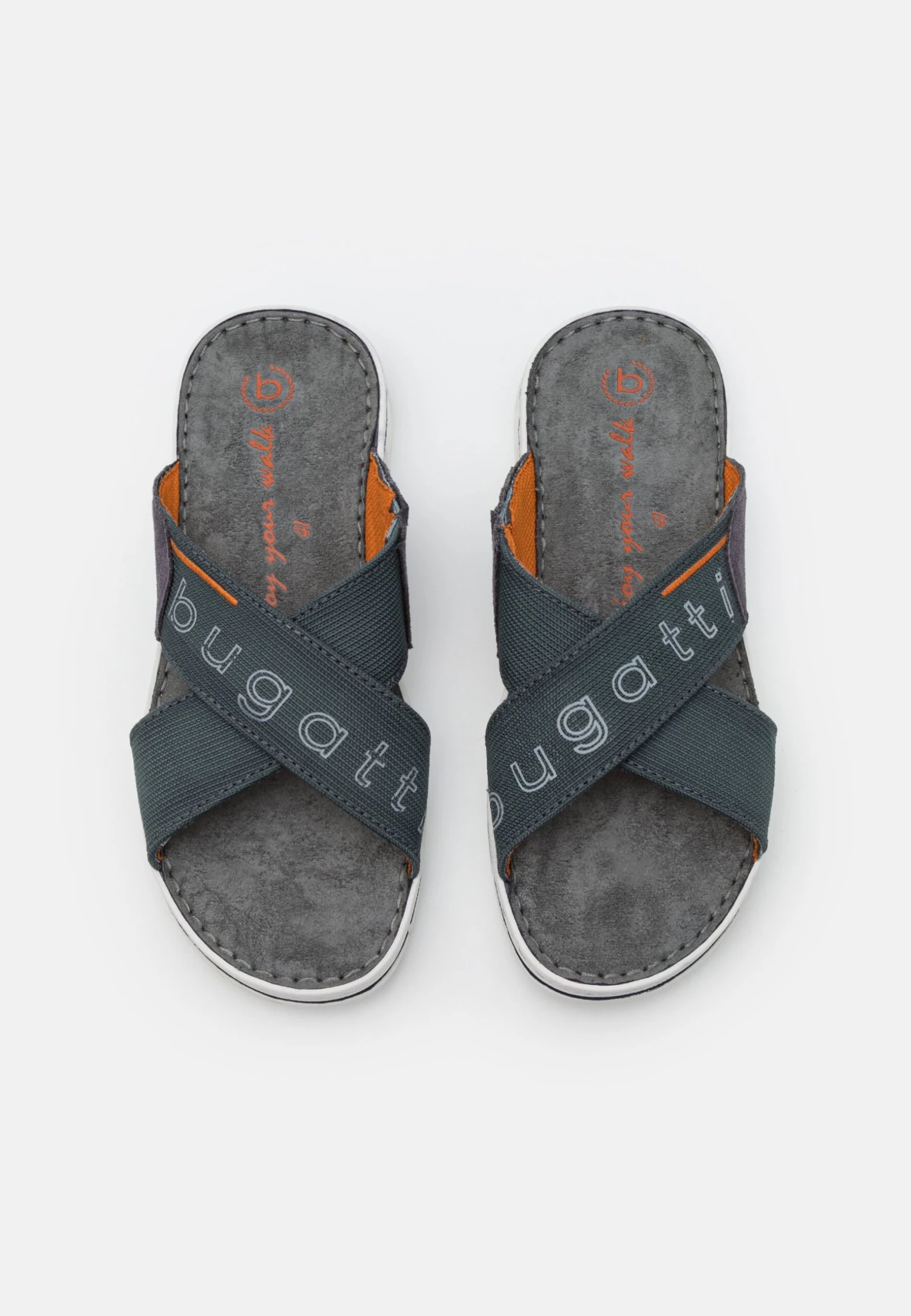 Bugatti Sani - Muiltjes - Dark Grey 6 Bugatti Sani - Muiltjes - Dark Grey - Afbeelding 4