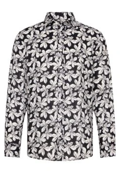 Bugatti Print Modern Fit - Overhemd - Schwarz 12 Bugatti Print Modern Fit - Overhemd - Schwarz -Bugatti Winkel 60ec686a505542f093ffb2c75898a2a9