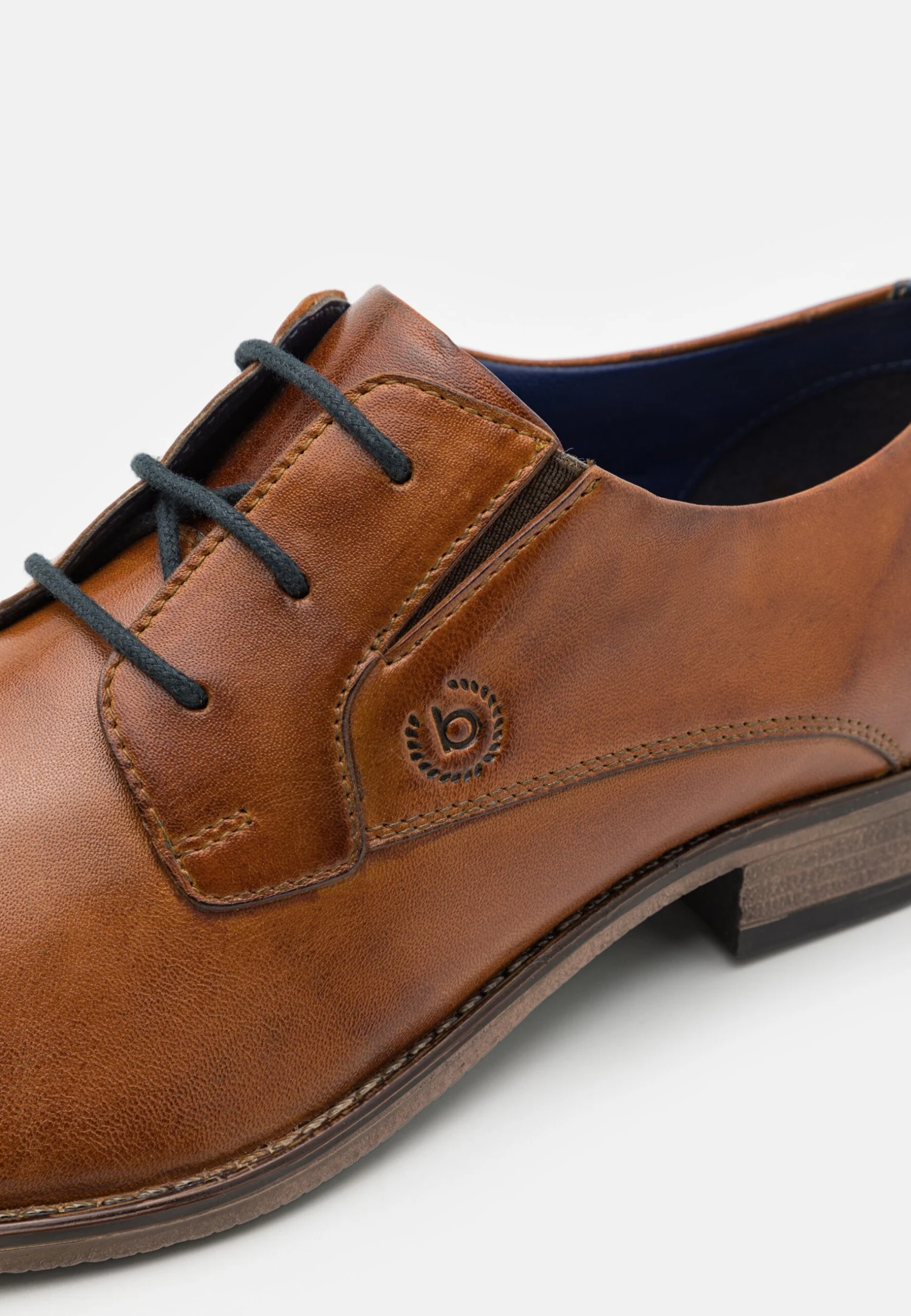 Bugatti Rinaldo - Veterschoenen - Cognac 8 Bugatti Rinaldo - Veterschoenen - Cognac - Afbeelding 6