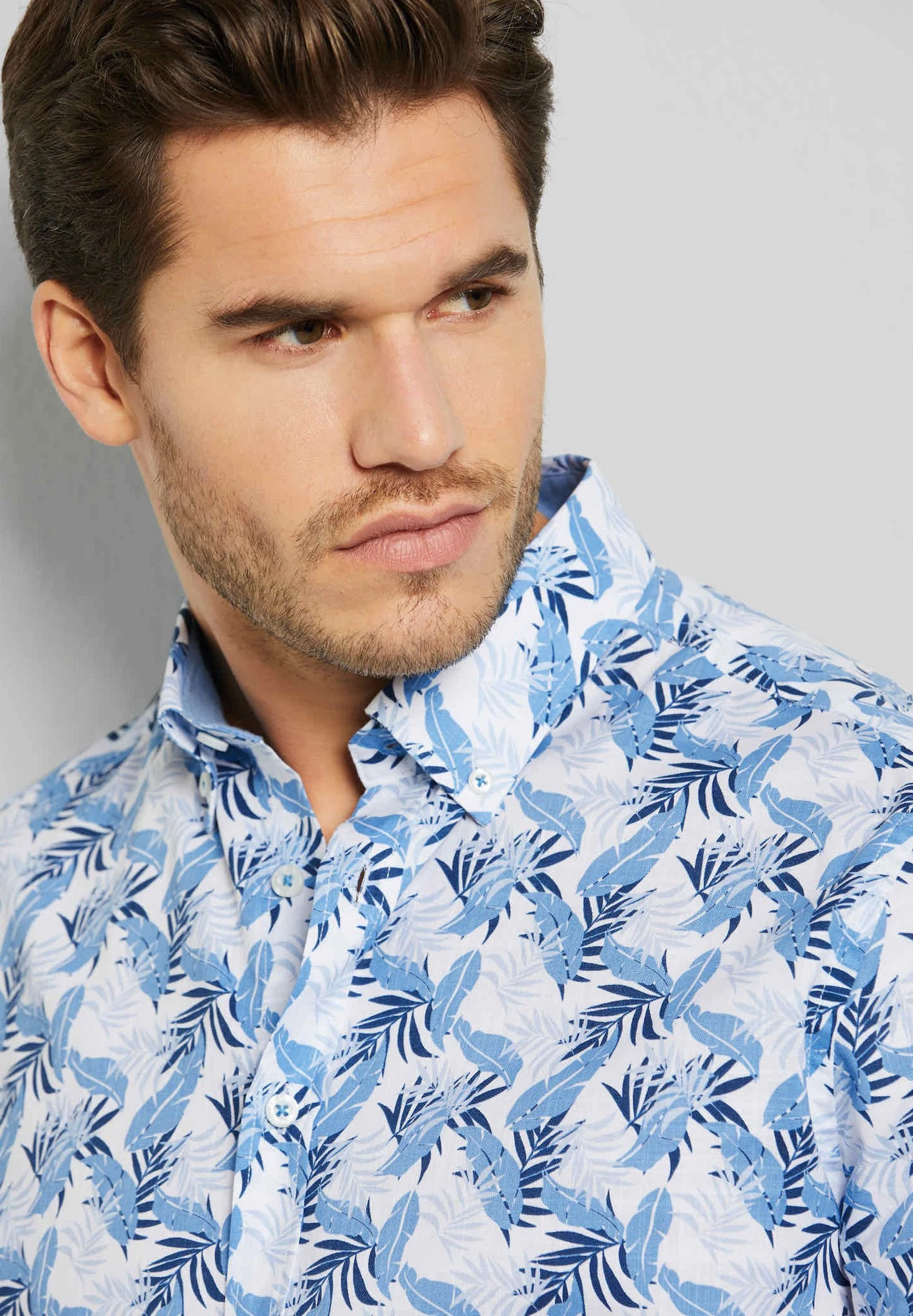 Bugatti Kurzarm - Overhemd - Blau 5 Bugatti Kurzarm - Overhemd - Blau - Afbeelding 3