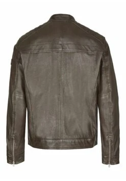 Bugatti Mit Stehkragen Und Druckknopfriegel - Leren Jas - Dunkelbraun 13 Bugatti Mit Stehkragen Und Druckknopfriegel - Leren Jas - Dunkelbraun -Bugatti Winkel 6cd39b3453194826a37d8acb691f5b3b