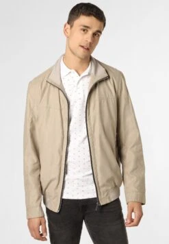 Bugatti Imitatieleren Jas - Beige