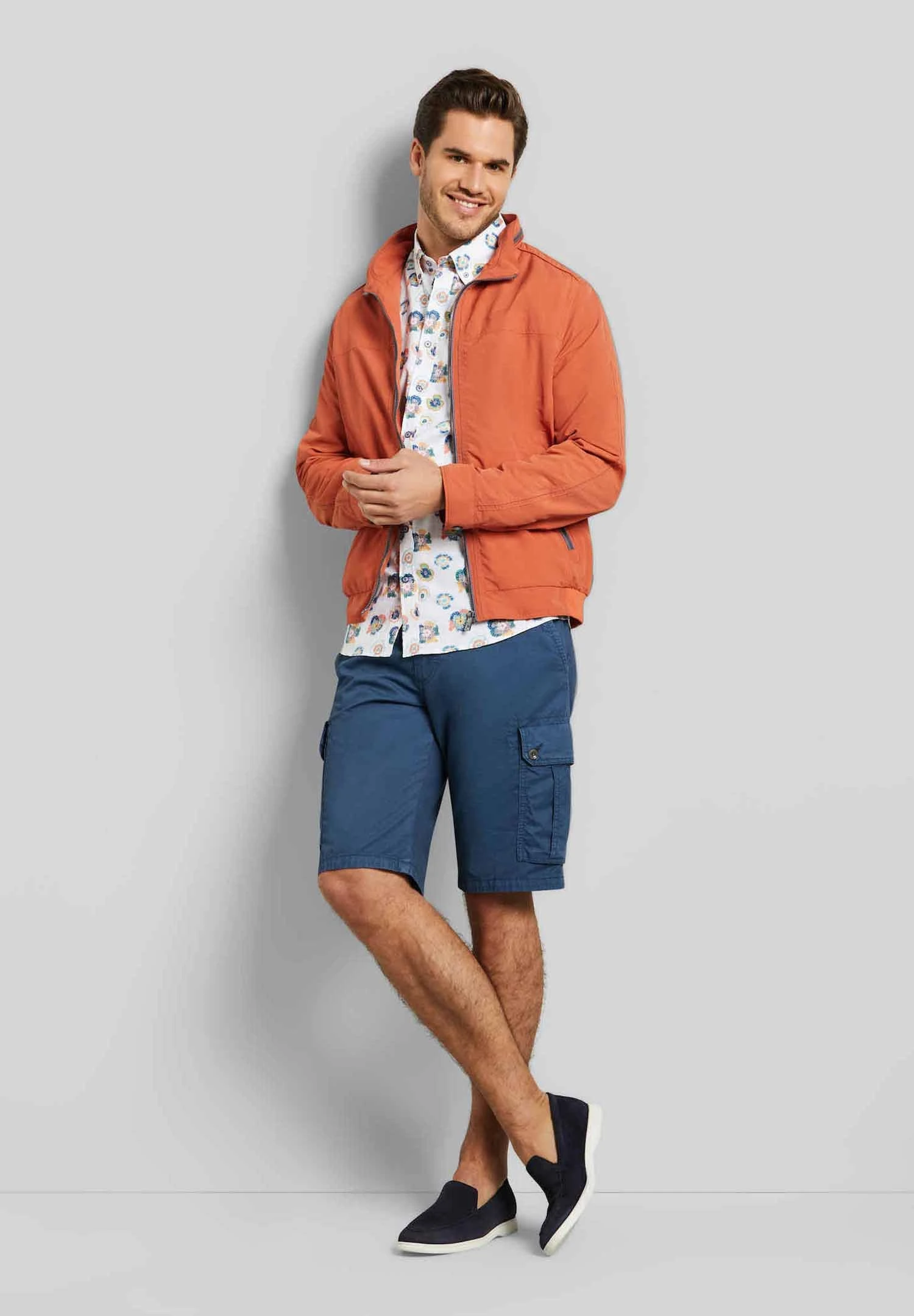 Bugatti Water-Repellent - Outdoorjas - Rost 4 Bugatti Water-Repellent - Outdoorjas - Rost - Afbeelding 2