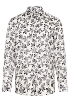 Bugatti Print Modern Fit - Overhemd - Beige -Bugatti Winkel 715a258c91d14a31acbe226eef580fdb