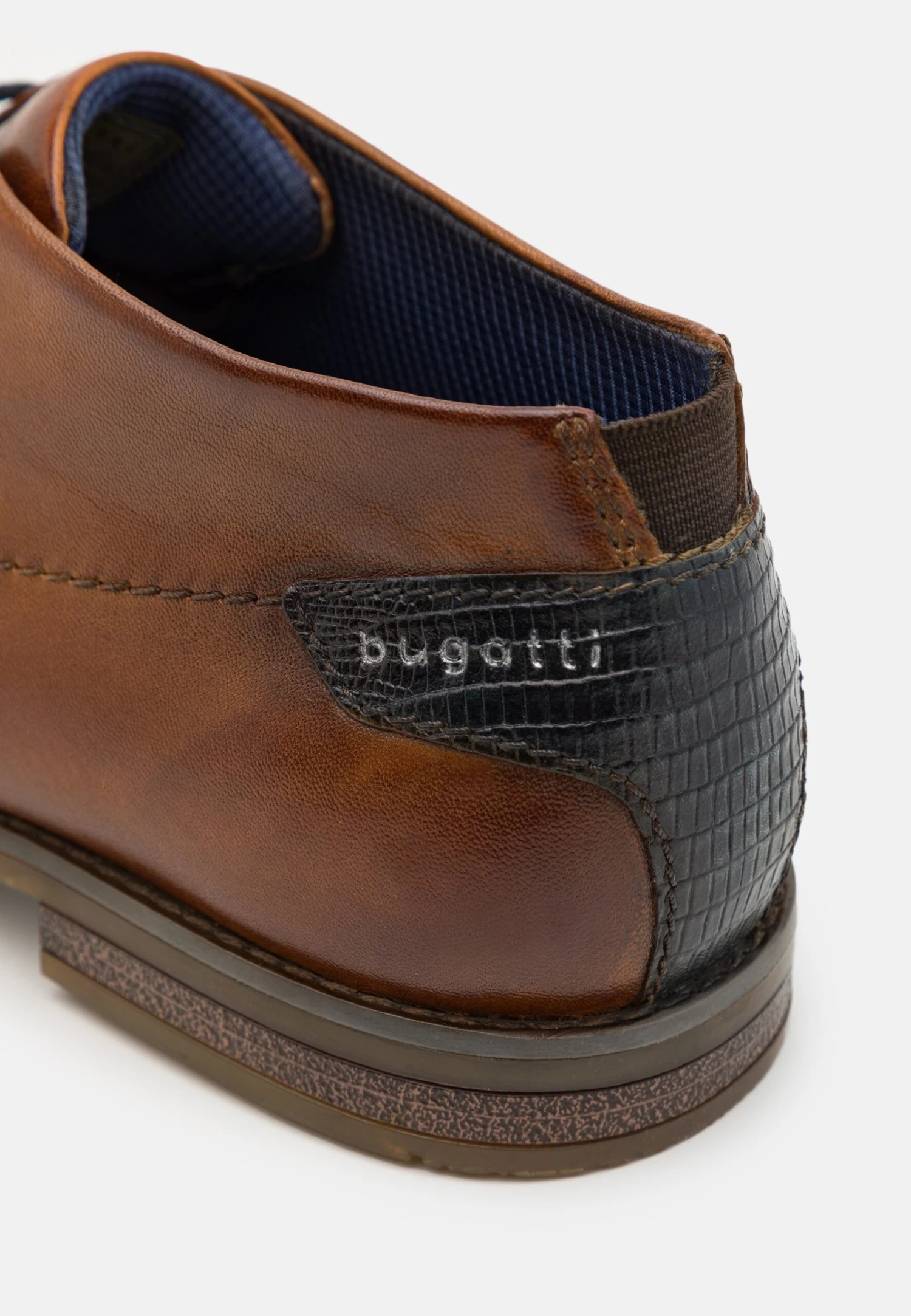 Bugatti Menello - Veterschoenen - Cognac 8 Bugatti Menello - Veterschoenen - Cognac - Afbeelding 6