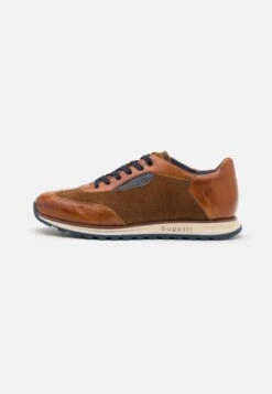 Bugatti Cirino - Sneakers Laag - Cognac