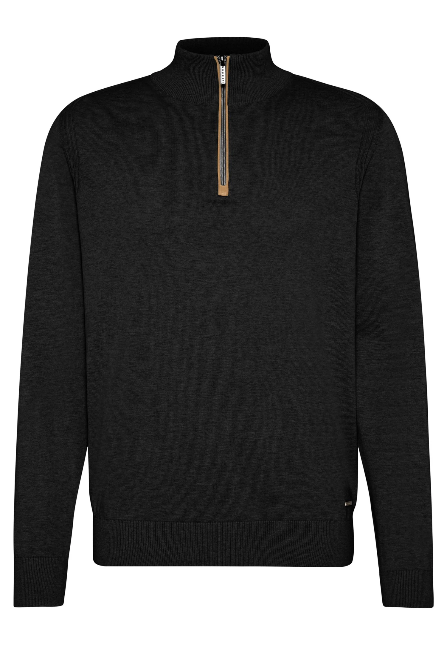 Bugatti Half-Zip - Trui - Black 6 Bugatti Half-Zip - Trui - Black - Afbeelding 4