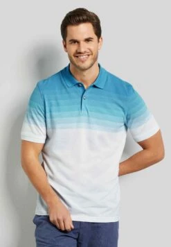 Bugatti Modern Fit - Poloshirt - Aqua