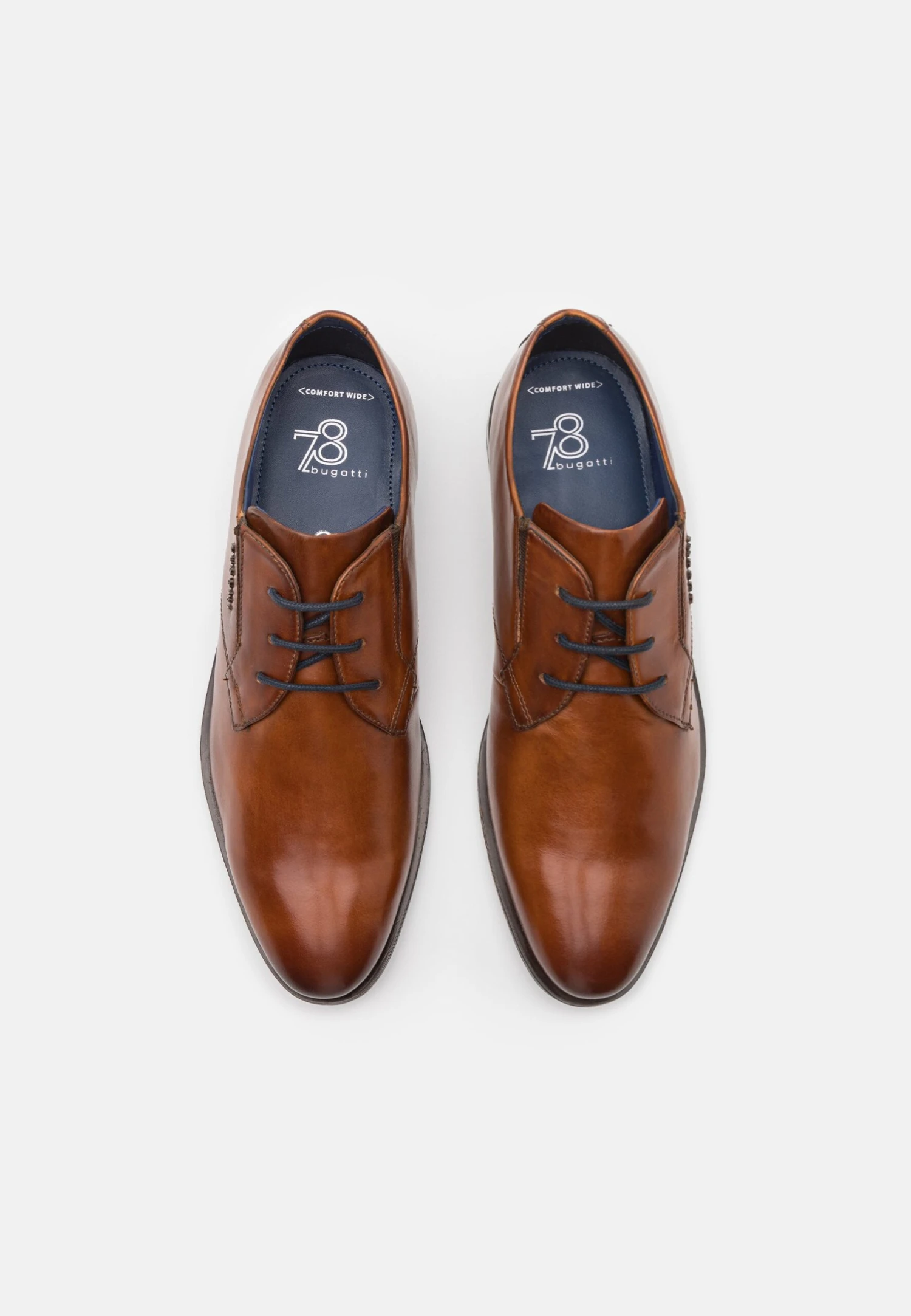 Bugatti Gapo - Veterschoenen - Cognac 8 Bugatti Gapo - Veterschoenen - Cognac - Afbeelding 6
