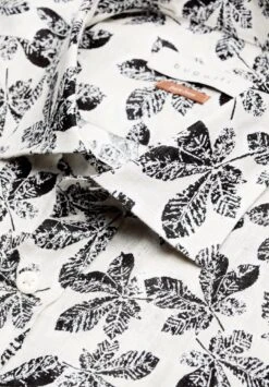 Bugatti Print Modern Fit - Overhemd - Beige -Bugatti Winkel 7e88b870fbe24852831620a3ab252218