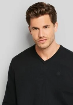 Bugatti V-Neck - Trui - Schwarz -Bugatti Winkel 7e8e11a9d81c440ebe5bbf8a74e5276b